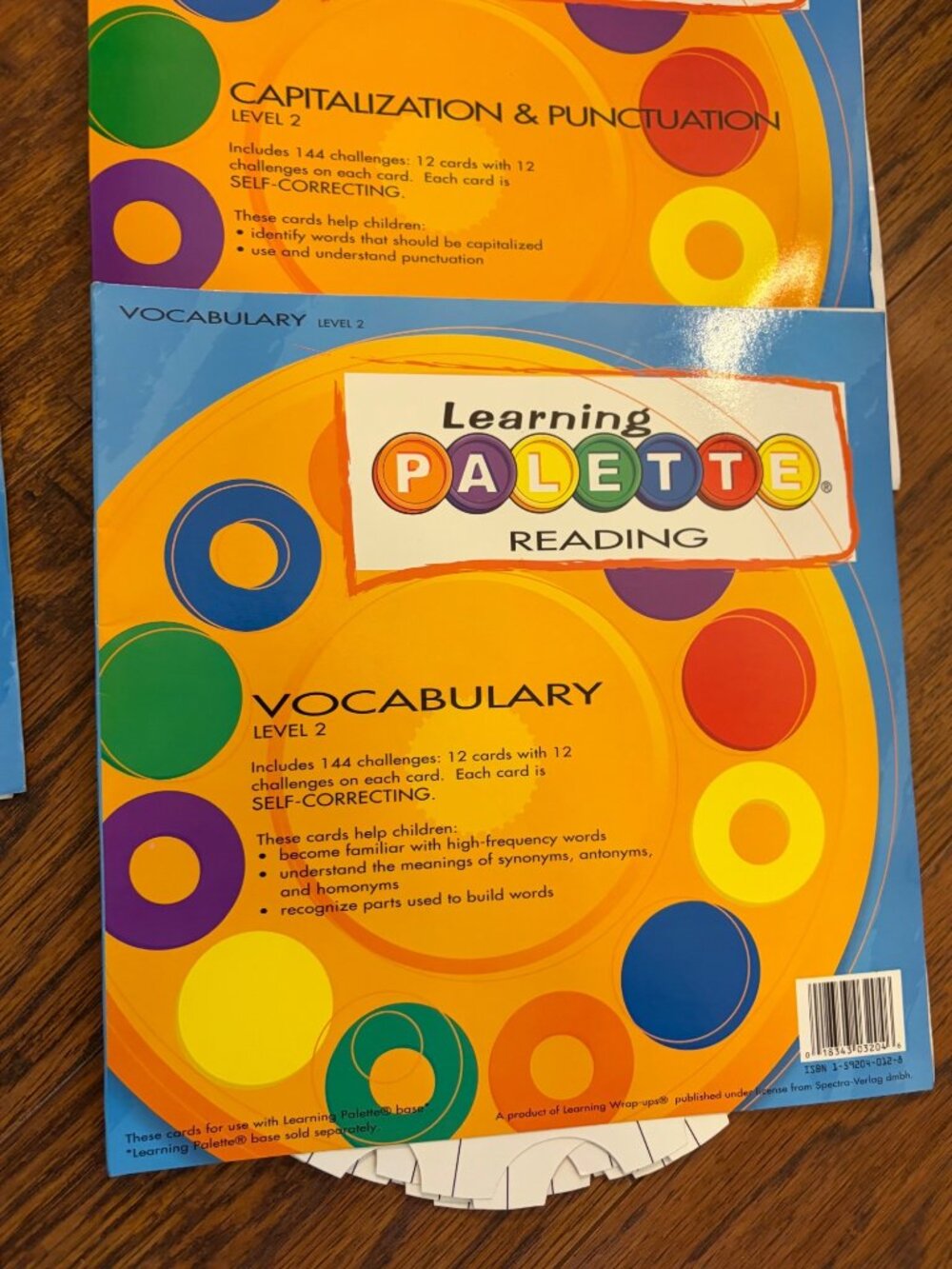 Learning Palette Reading Set 2 Bases & 8 Card Packs Grades 1-2 Set B S3 - Picture 16 of 16